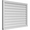 Ekena Millwork Vertical Surface Mount PVC Gable Vent w/ 2"W x 2"H , Brickmould Sill Frame, 42"W x 30"H GVPVE42X3003SN - alternate 2